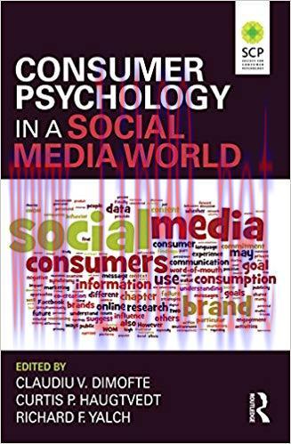 Consumer Psychology in a Social Media World 1st Edition,