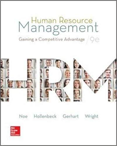 (Test Bank) Human Resource Management 9th Edition by Noe.zip