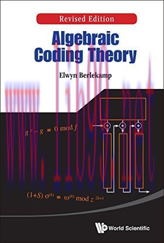 [FOX-Ebook]Algebraic Coding Theory