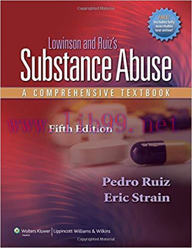 [PDF]Lowinson and Ruiz&rsquo;s Substance Abuse, 5th Edition+CHM版