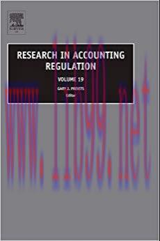 (PDF)Research in Accounting Regulation (ISSN Book 19) 1st Edition