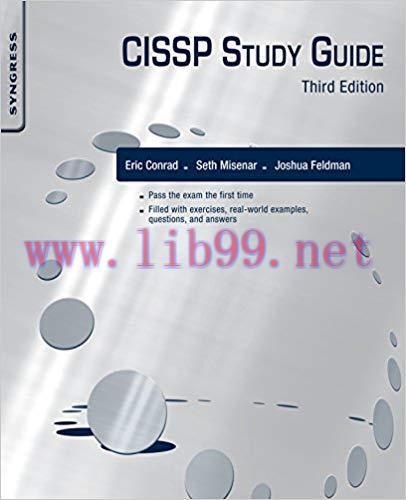 CISSP Study Guide 3rd Edition,