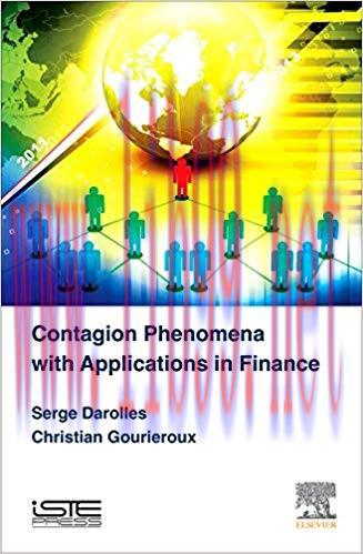 (PDF)Contagion Phenomena with Applications in Finance 1st Edition