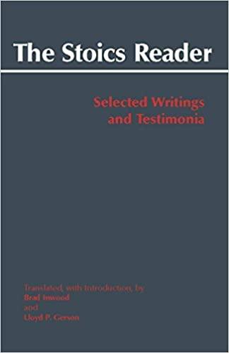 (PDF)The Stoics Reader Selected Writings and Testimonia (Hackett Classics)