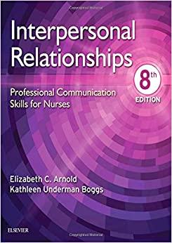 (PDF)Interpersonal Relationships Professional Communication Skills for Nurses