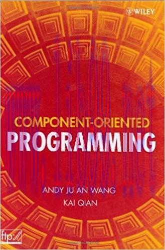Component-Oriented Programming 1st Edition,