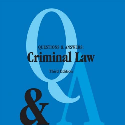 Questions and Answers_ Criminal Law