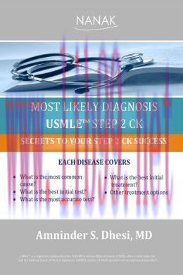 [AME]Most Likely Diagnosis USMLE Step 2 Ck (EPUB)