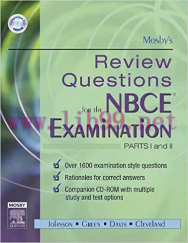 (PDF)Mosby&rsquo;s Review Questions for the NBCE Examination: Parts I and II &ndash; E-Book