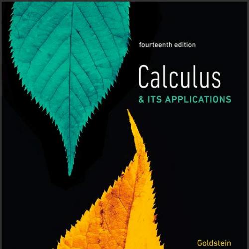 (Solution Manual)Calculus & Its Applications 14th Edition by Larry J. Goldstein.zip