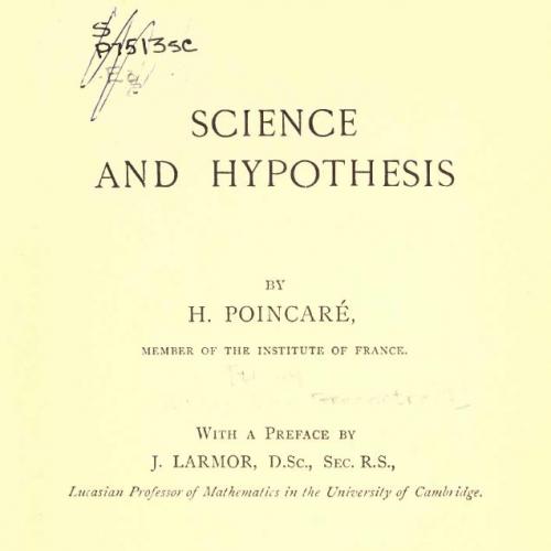 Science and hypothesis by Henri Poincare