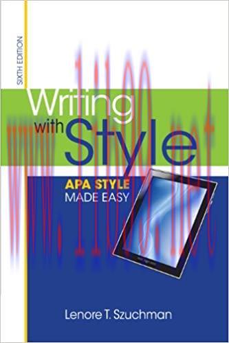 (PDF)Writing with Style: APA Style Made Easy 006 Edition, Kindle Edition