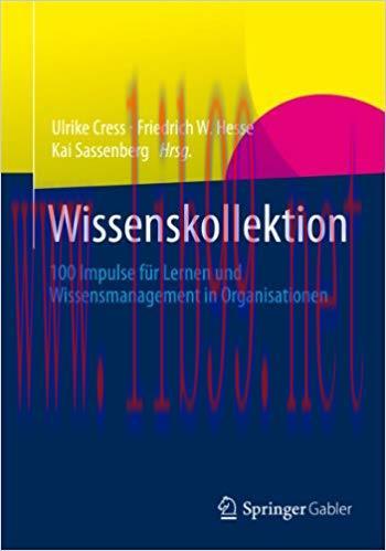 (PDF)Wissenskollektion: 100 Impulse f&uuml;r Lernen und Wissensmanagement in Organisationen (German ...
