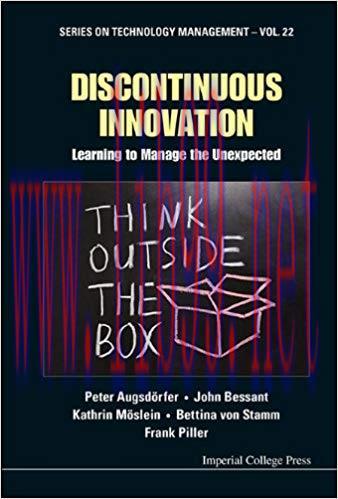 (PDF)Discontinuous Innovation:Learning to Manage the Unexpected (Series on Technology Managemen...