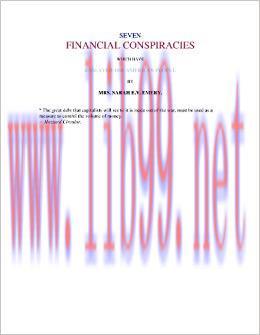 (PDF)Seven Financial Conspiracies Which Have Enslaved the American People