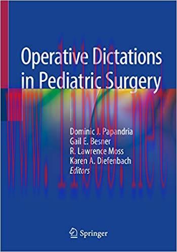 (PDF)Operative Dictations in Pediatric Surgery