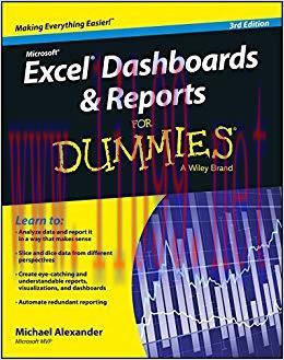 Excel Dashboards and Reports for Dummies 3rd Edition,