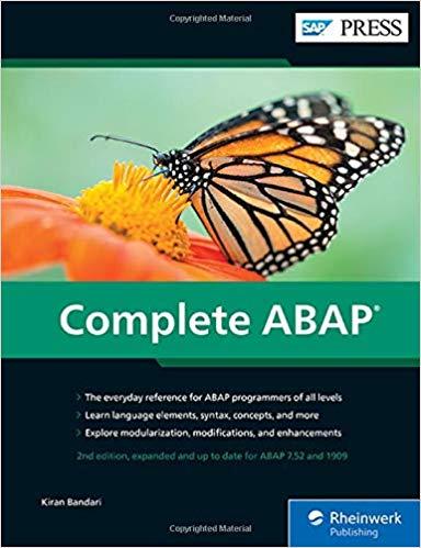 Complete ABAP 2nd Edition 2020