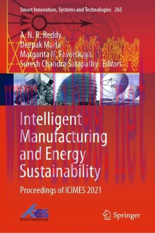 Intelligent Manufacturing and Energy Sustainability