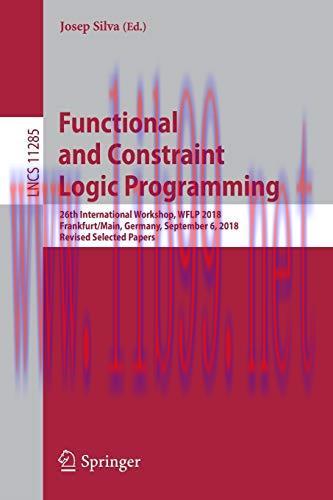 [FOX-Ebook]Functional and Constraint Logic Programming: 26th International Workshop