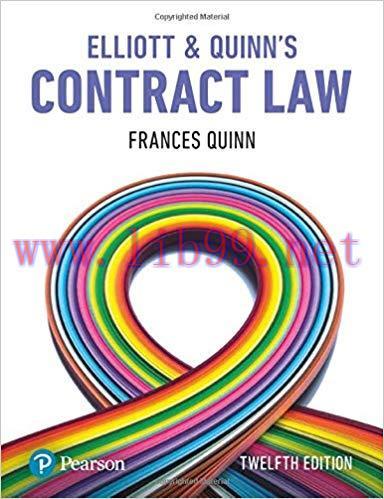 [PDF]Elliott and Quinn&rsquo;s Contract Law 12th Edition