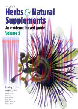 [AME]Herbs and Natural Supplements, Volume 2: An Evidence-Based Guide, 4th Edition