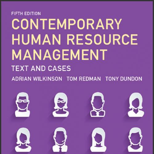 (PPT)Contemporary Human Resource Management Text and Cases 5.zip