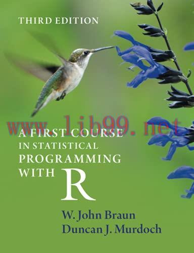 [FOX-Ebook]A First Course in Statistical Programming with R, 3rd Edition