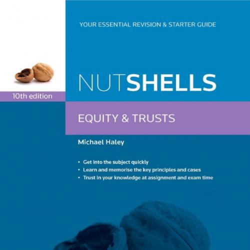 Nutshells Equity & Trusts-Michael Haley-ebook