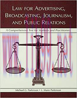 Law for Advertising, Broadcasting, Journalism, and Public Relations (Routledge Communication Se...
