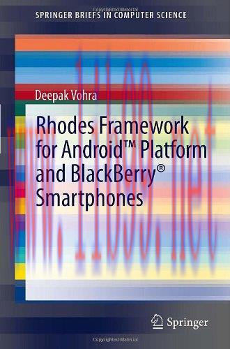 [FOX-Ebook]Rhodes Framework for Android Platform and BlackBerry Smartphones