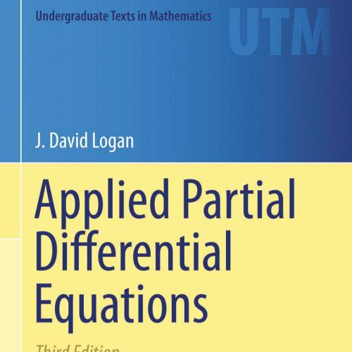 Applied Partial Differential Equations 3rd Edition