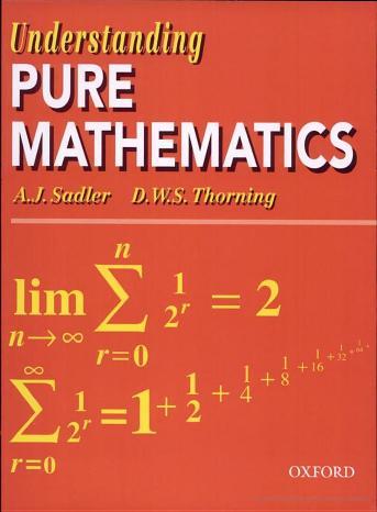 Understanding Pure Mathematics