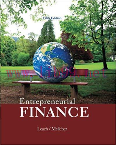 (PDF)Entrepreneurial Finance 5th Edition