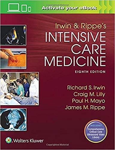 Irwin and Rippe&rsquo;s Intensive Care Medicine 8th Edition (PEF+EPUB)