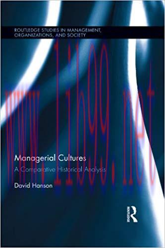 (PDF)Managerial Cultures: A Comparative Historical Analysis (Routledge Studies in Management, O...