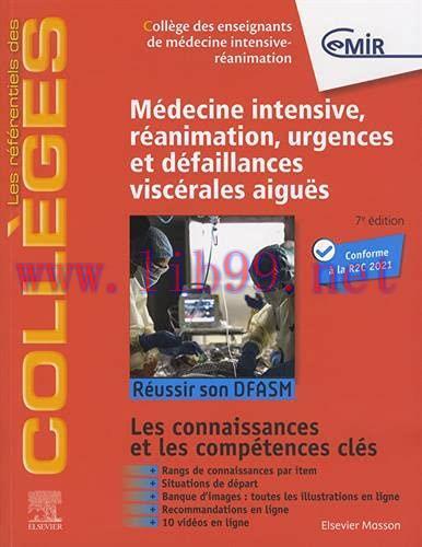 [AME]M&eacute;decine Intensive, r&eacute;animation, urgences et d&eacute;faillances visc&eacute;rales aigu&euml;s: R&eacute;ussir son D...