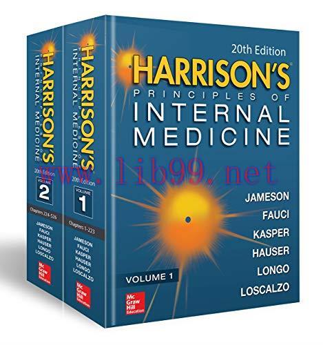 [FOX-Ebook]Harrison's Principles of Internal Medicine, 20th Edition (Vol.1 & Vol.2)
