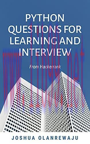 [FOX-Ebook]Python Questions For Learning and Interview