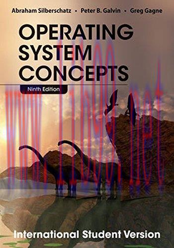 [FOX-Ebook]Operating System Concepts, 9th International student edition