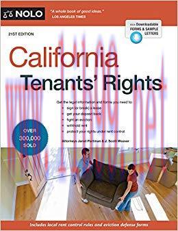 California Tenants&rsquo; Rights 21st Edition,