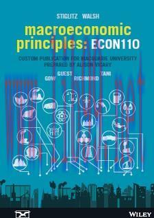 [PDF](AUCM) Macroeconomics Principles ECON110 [Joseph E. Stiglitz]