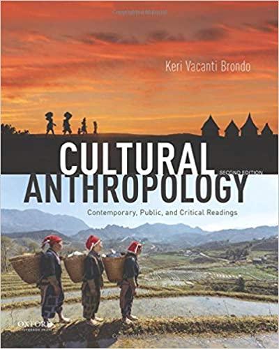 Cultural Anthropology Contemporary, Public, and Critical Readings 2nd Edition