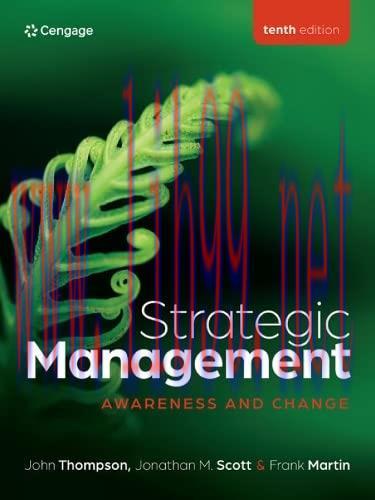 [FOX-Ebook]Strategic Management Awareness and Change, 10th Edition