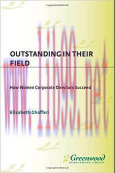 (PDF)Outstanding in Their Field: How Women Corporate Directors Succeed