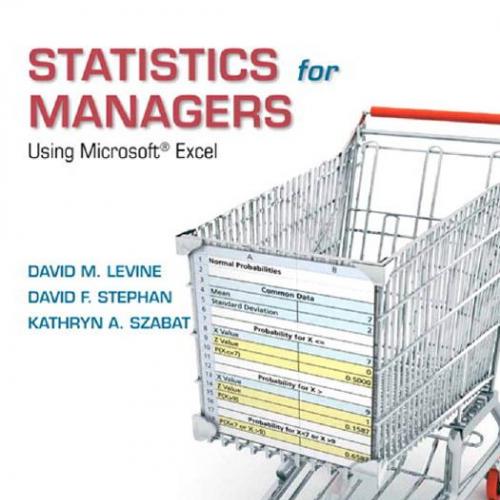 Statistics for Managers Using Microsoft Excel 7th Edition