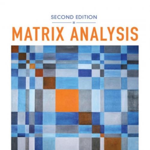 Matrix Analysis
