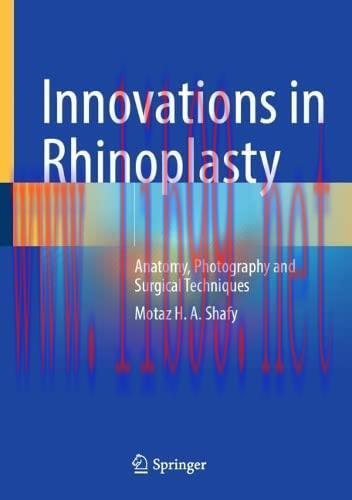 [AME]Innovations in Rhinoplasty: Anatomy, Photography and Surgical Techniques (Original PDF)