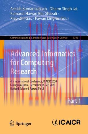 Advanced Informatics for Computing Research