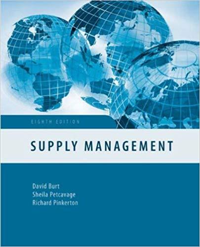 (PDF)Supply Management The Key to Supply Chain Management 8th Edition